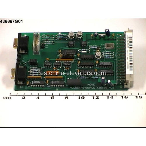 KM436667G01 MCCBS/RS422-CLL para elevadores Kone